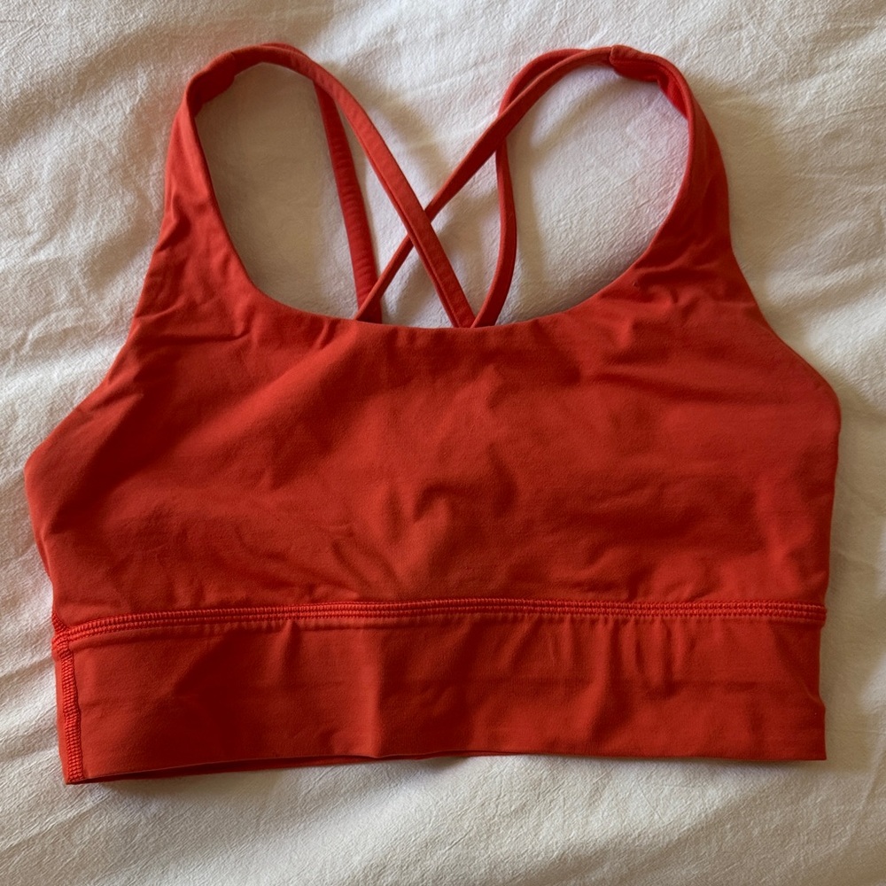 Women's lululemon size 6 Red Sports Bra